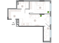 Апартаменти 1.12